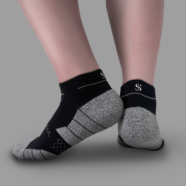 Jaesoul Unisex Sport Socks Quick-Dry Fabric (Anti-Microbial Cotton)
